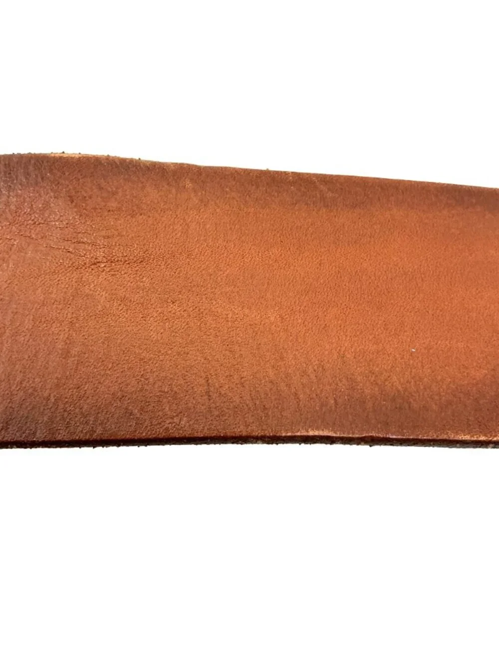 Hollister Wide Genuine Leather Roller Buckle Belt Mens 28 Brown